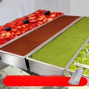 파운드 금형 케이크 티라미수 스테인레스 사각 틀 몰드