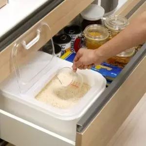 쌀통 6kg 잡곡 보관통 쌀독 쌀항아리 세트