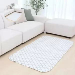 써큘레이터 일월 블로썸 카본매트 스노우화이트 싱글 90x180