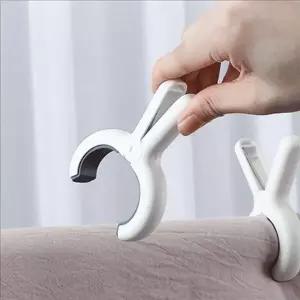 논슬립 건조대 집게 가정용 실리콘 빨래집게 무자국 실용적 세탁