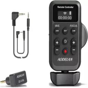 캐논 VIXIA HF G50 G70 XF605 및 소니 Z150 Z90 카메라용 Aodelan 무선 캠코더 LANC 리모컨 Zoom Focus