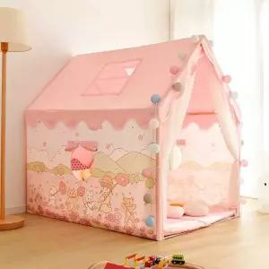 놀이 텐트 어린이 키즈 원목 플레이하우스 실내