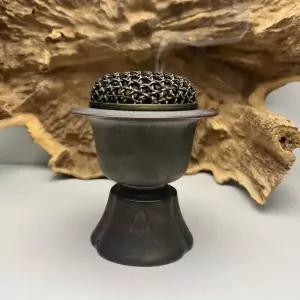 아로마 테라피 향로 세라믹 램프 발향기 타이머 침향