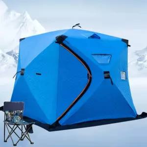 큐브텐트 아이스 낚시 누빔 야외 방풍 빙어텐트