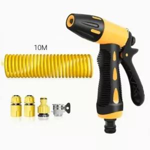 (타입 10m세트)고압 분사기 호스 세트 10m 세차 청소 원예용 세척기 용품 정원 도구 물호스 물총