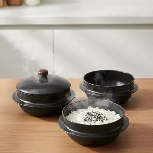 인덕션 가마솥 냄비 IH 겸용 무쇠 스타일 솥밥 4종 세트 대용량