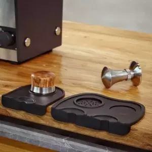 커피 탬핑 매트 템핑 받침대 댐퍼 탬퍼 탬핑기