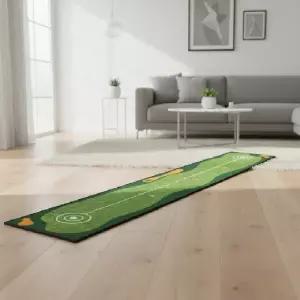 ( )실내 골프 퍼팅 연습기 3M 퍼터 매트 홈트레이닝 그린