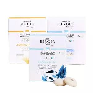 메종베르제 메탈 차량용 디퓨저 클립형 방향제 향 리필 (택1)