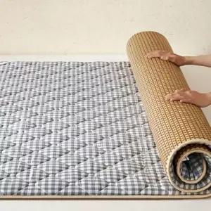 (색상1 싱글120x200cm)침대 매트 여름 토퍼 쿨링 시트 냉감 패드 쿨매트 SS