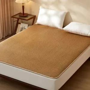 (색상1 퀸150x200cm)침대 매트 여름 토퍼 쿨링 시트 냉감 패드 쿨매트 Q