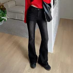 핫핑 [2버전][허얇골넓/힙딥커버] 옐레나 부츠컷 워싱 골반패드 데님팬츠 (25~34)