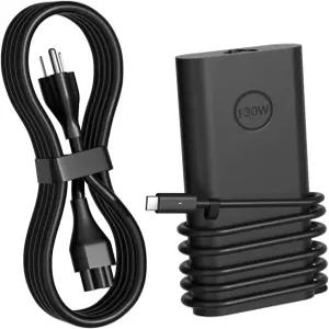 PowerPortnerLink 130W USB C 충전기 Dell Precision 5530 5770 5760 5750 5570 XPS 17 16 15 9730 9720
