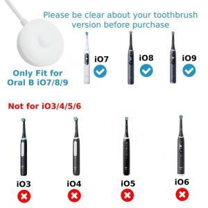 Oral-B iO7 iO8 iO9 iO9S iO10S 전동 칫솔용 충전 베이스 어댑터 100-240V EU US UK 플러그 충전기 3768 교