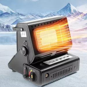 차박 난로 캠핑 부탄가스 히터 낚시 소형 안전망 야외용 휴대용 버너