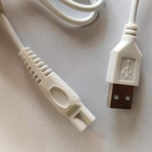 Kemei 8001 제모기  충전기 USB 충전 케이블 KM-8001 면도기 전원 공급 장치