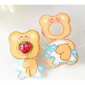 아동 사탕 홀더 종이홀더 어린이소품 아동선물 선물 사탕포장지 어린이 종이