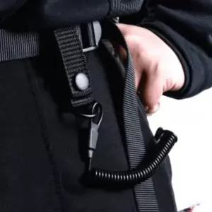 (선택 와이어 스트랩(블랙))스트랩 스프링줄 분실방지 고리 사무용품 문구용품 펫용품 형태악세서리 열쇠