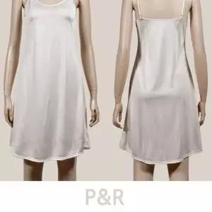 끈조절 가능한 인견소재 끈원피스 이너 슬립 신혼선물 (HSJ-WD6D179)