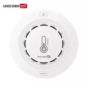 유니콘 IOT 스마트 3 IN1 온도 습도 연기감지센서 WIFI방식 TS-S3