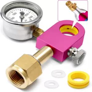 탄산음료 제조업체 핑크 Co2 실린더 충전용 소다 리필 어댑터 DUO 테라 아트 호환 퍼플 업그레이드