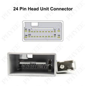 라디오 배선 하네스 16Pin 플러그-24 핀 헤드 유닛 오디오 커넥터 Honda CRV Accord Fit CRZ Pilot Insigh