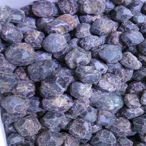 50-40g 천연 레드 피로프 가넷 크리스탈 원석 미네랄 표본