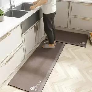 ( )건조 소프트 규조토 주방발매트 2종 구름 주방매트 부엌매트 Brown