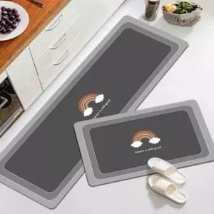 와이드 대형 소형 빨아쓰는 동물 발매트 발판 매트 세트