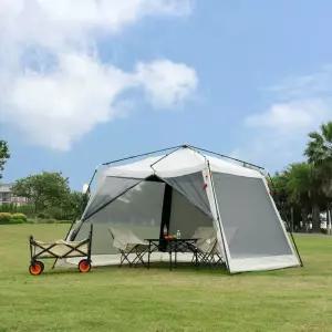 대형 원터치 타프 모기장 돔 피크닉 메쉬 타프쉘 백패킹 방수 메쉬쉘터