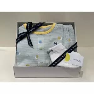 [블루독베이비](마산점)(GN)큐티달팽이 7부 내의.양말세트(46170-054-23+46114-810-14)