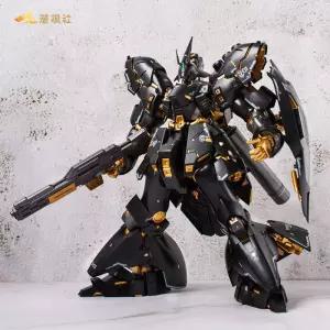 반다이 건담 RG 샤자비 메탈 도색 블랙 골드 마법 샌드 보이 조립 모델