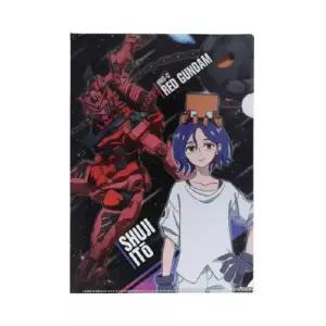 (정품) 클리어파일 기동전사 Gudam GQuuuuuu 슈우지 이토  붉은 건담