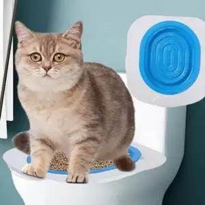 반려묘 고양이 화장실 훈련 배변 고양이 변기 트레이 용품