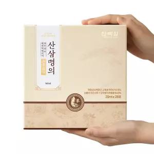 산삼명의 고농축 100년 천종산삼 배양근 진액 스틱 28포 부모님 명절 선물