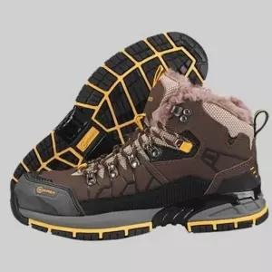 가벼운 방한 안전화 따뜻한 산업용 안전화 중단화 겨울 남성 발목