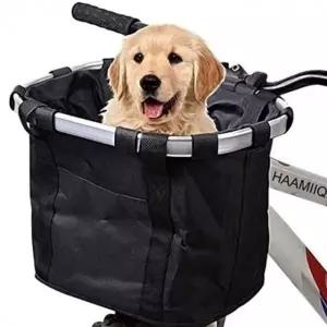 대용량 자전거 바구니 탈부착 자전거 앞 바구니 강아지 수납 쇼핑