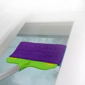 물기제거 양면 막대 걸레 탈부착 다용도 막대 걸레 청소포 극세사