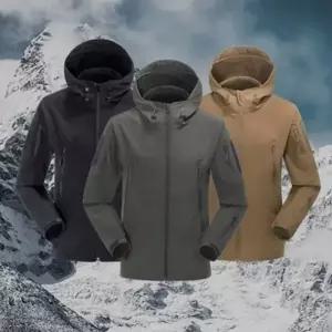 방한 남자 소프트 쉘 자켓 밀리터리 남자 전술 자켓 바람막이