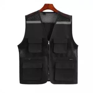 공사장 안전조끼 여름 현장 쿨 메쉬 작업복 근무복