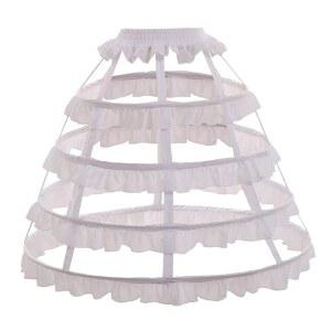 그레이스아트 빅토리아 드레스 팬니에 후프 스커트 케이지 버슬