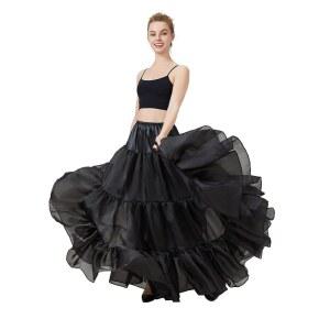 뷰티엘리케이트 후프리스 페티코트 여성용 A라인 스커트 크리놀린 언더스커트