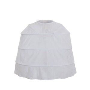 1791년 빅토리아 시대 여성용 로코코 드레스 페티코트 팬니에 후프 스커트