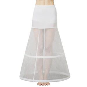 뷰티엘리케이트 A라인 풀 드레스 바닥 길이 신부 슬립 페티코트