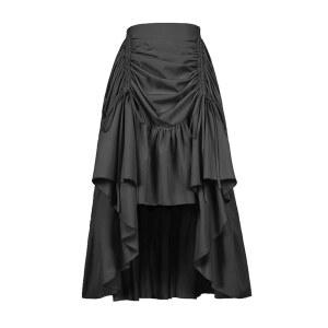 이츠제이크 여성 스팀펑크 해적 스커트 빅토리아 하이 르네상스 로우