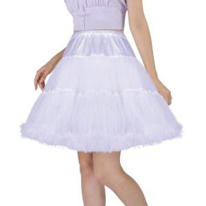 체리 러브 18인치 페티코트 미드-허리 언더스커트 프린세스 퍼피 스커트 미니