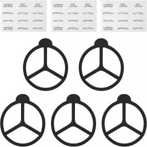 밍웨이즈엔비 디스크 골프백 디바이더 5팩 - 유니버설 핏 분리기 보호 및 정리 이노바 히말 MVP 셀