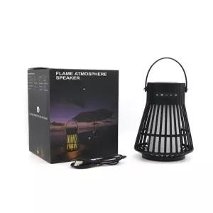 랜턴 불멍 스피커 3600mAh 블루투스 모닥불 무선 그린 조명