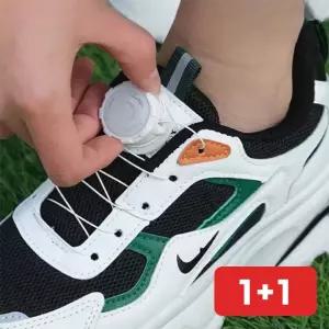 신발끈 매듭없는 회전 버클 와이어 다이얼 운동화 걸이