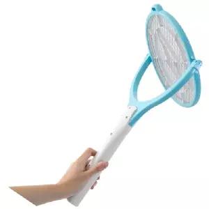 ( )BS 전기 파리채 모기채 360도 회전 Sik F3 전자 해충퇴치 벌레 캠핑